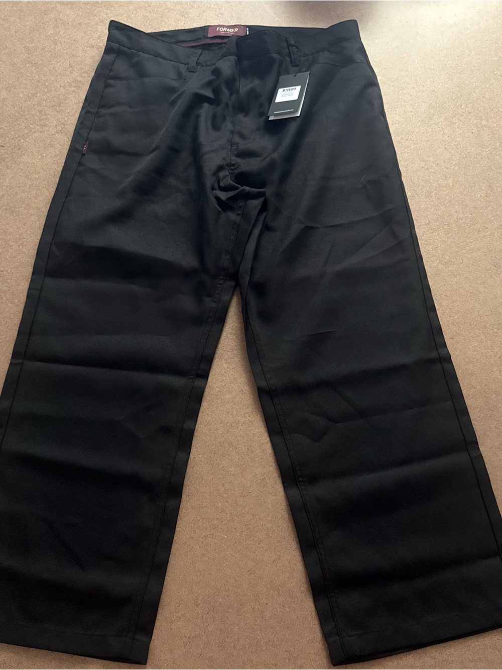 Former AG skate black pants sz 36